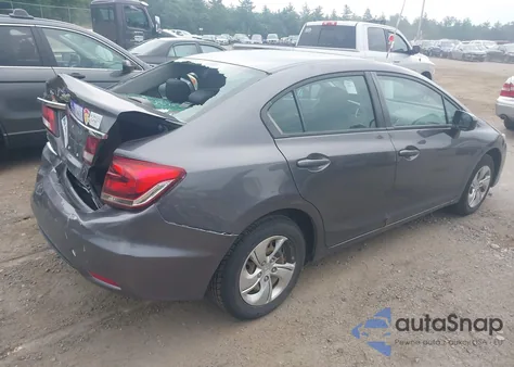 2015 Honda Civic Lx z USA, uszkodzony, nr VIN 19XFB2F54FE278970